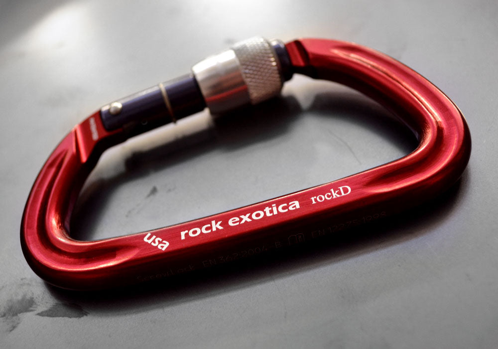 rockD Screw-Lock Carabiner (Cosmetic Second)