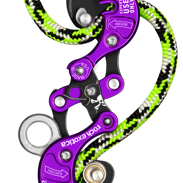 Rope grabs | Lanyard adjuster | Rock Exotica fall protection