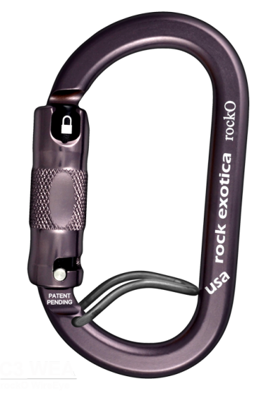 rockO WireEye Auto-Lock Carabiner