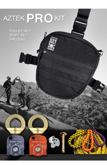AZTEK Pulley System | Rock Exotica rope rescue and rigging pulley system