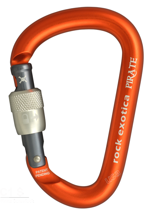 Pirate Screw-Lock Carabiner (Cosmetic Second)