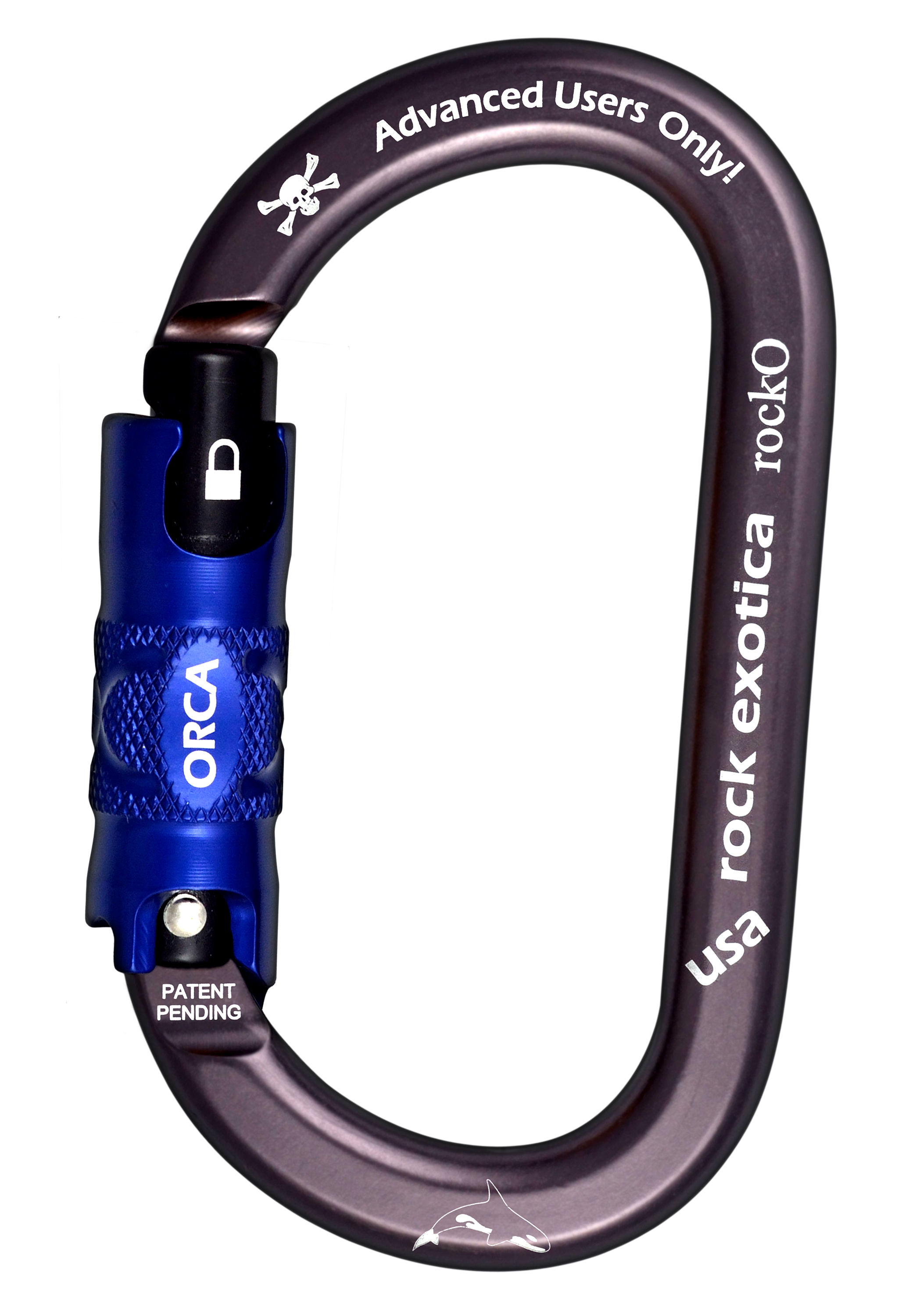 rockO ORCA-Lock Carabiner (Cosmetic Second)
