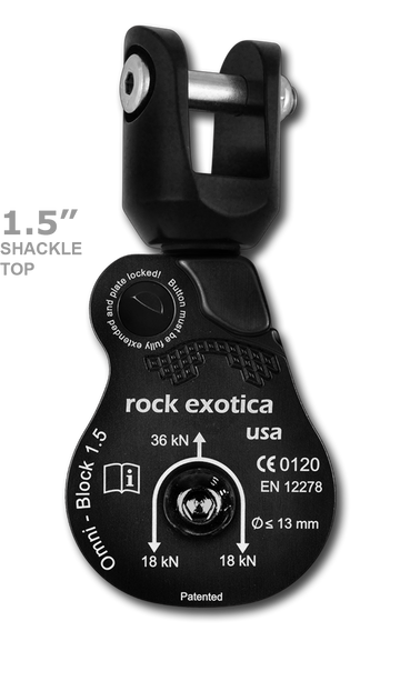 Omni-Block Swivel Pulleys | Rock Exotica rope rescue and Omni-Block Swivel Pulleys | Rock Exotica rope rescue and